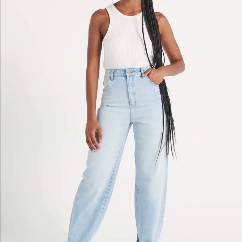 Rolla’s Genie high rise jean